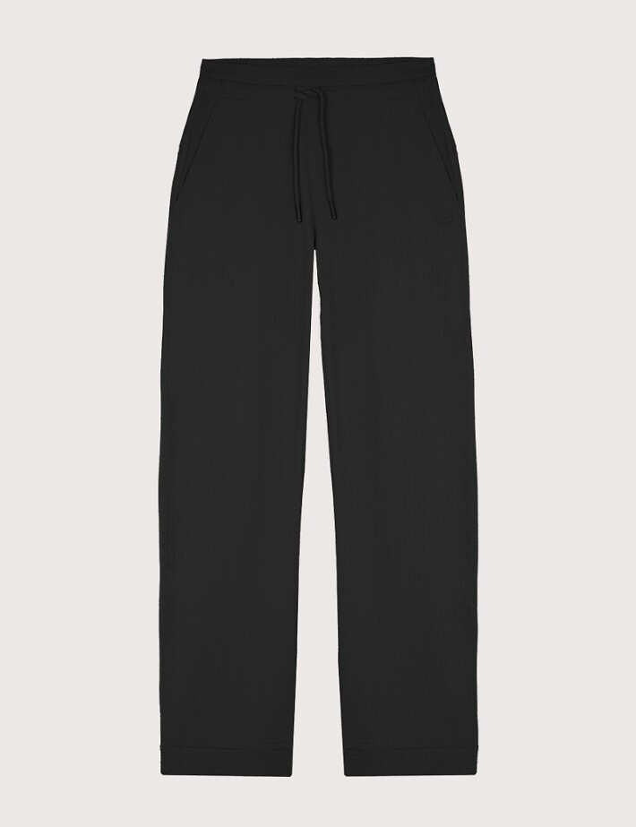 HBT Summer Chic Waffle | Chelsea Pantalon Noir