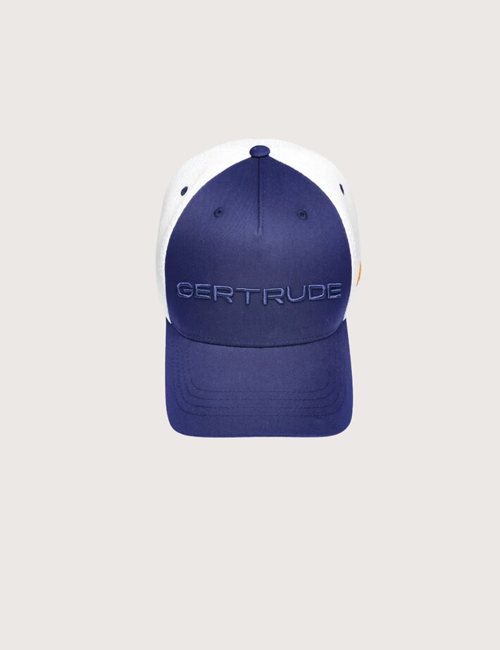 GERTRUDE Casquette Marquage Brodé Mesh Benja Bleu Saphir - 2