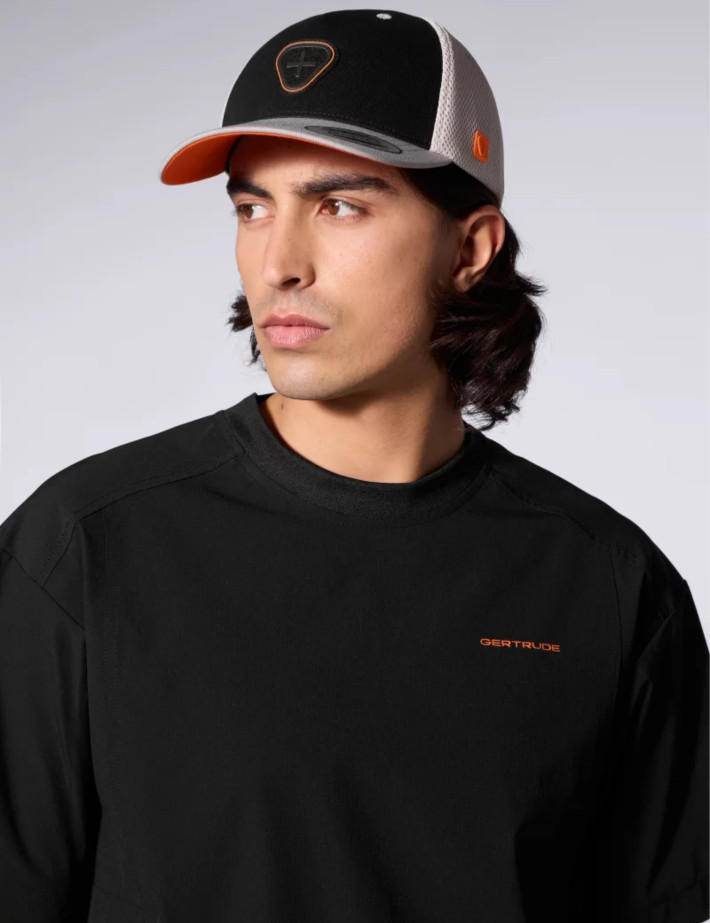 GERTRUDE Casquette Billy 2 Tones Noir Perle - 2
