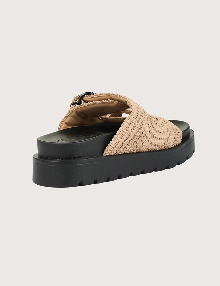 BUFFALO Sandales Femme Double Bride Raya Ari BO Beige - 3