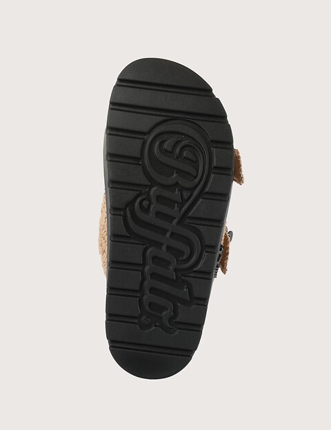 BUFFALO Sandales Femme Double Bride Raya Ari BO Beige - 5