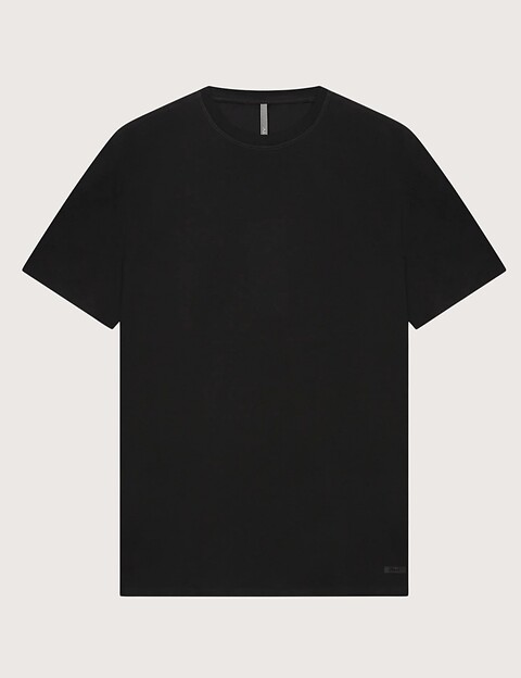 Unity T-shirt Homme Col Rond Nerea Crêpe Noir