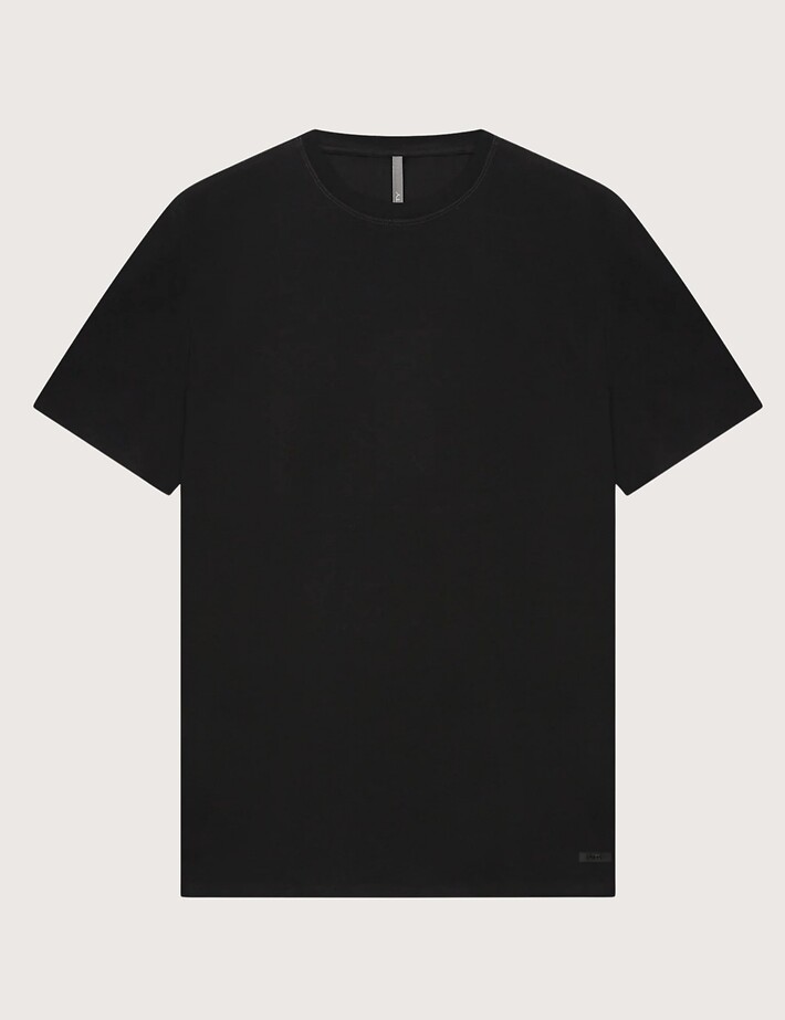 Unity T-shirt Homme Col Rond Nerea Crêpe Noir