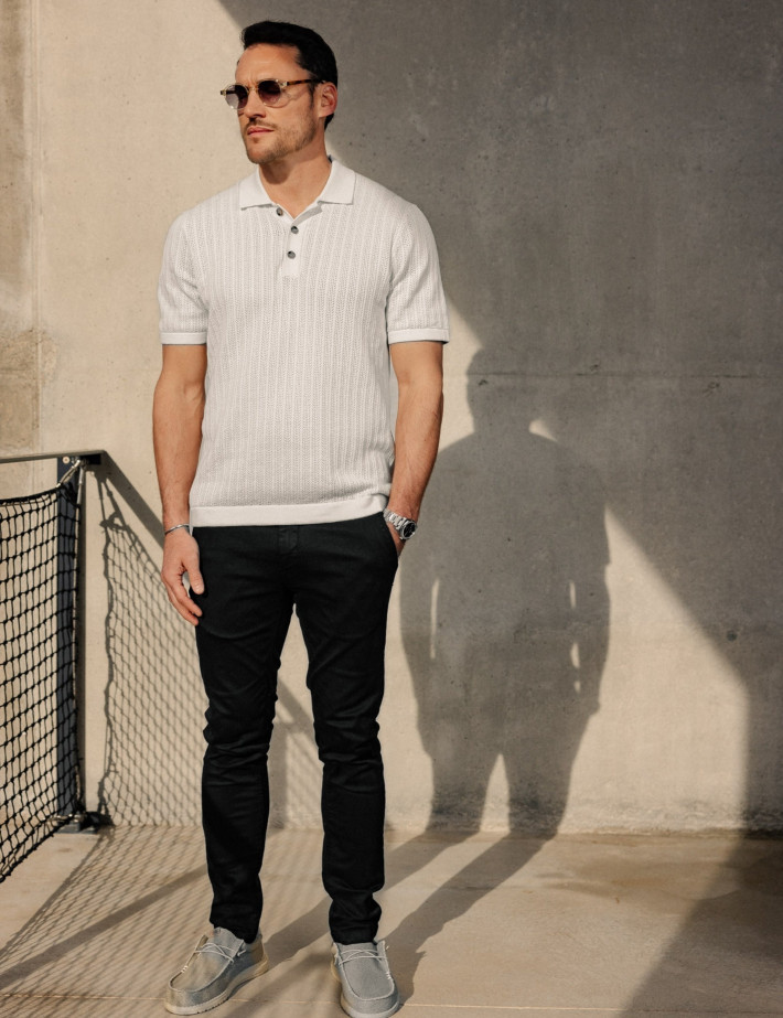 REPLAY Pantalon Chino Homme Noir 098 - 6
