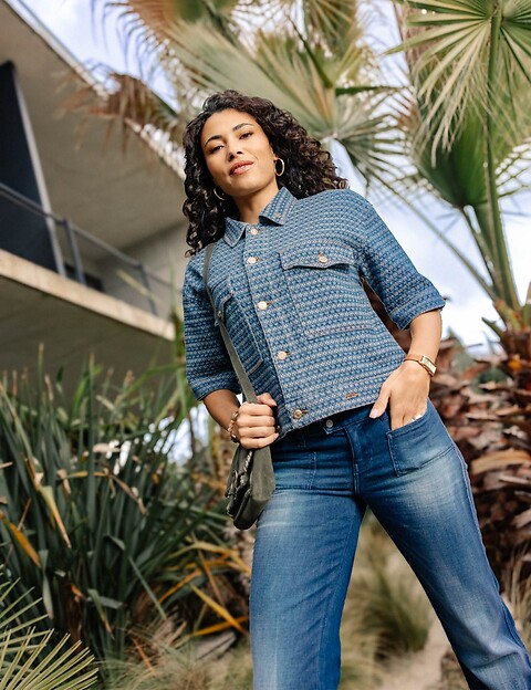 MOS MOSH Chemise en Jean Femme Ebba Bobble - 8
