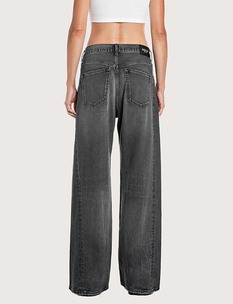 REPLAY Jean Femme Baggy Narja Noir 097 - 2