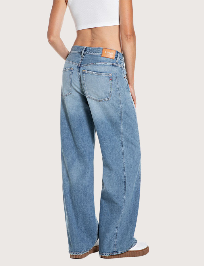 REPLAY Jean Femme Baggy Narja 010 - 2
