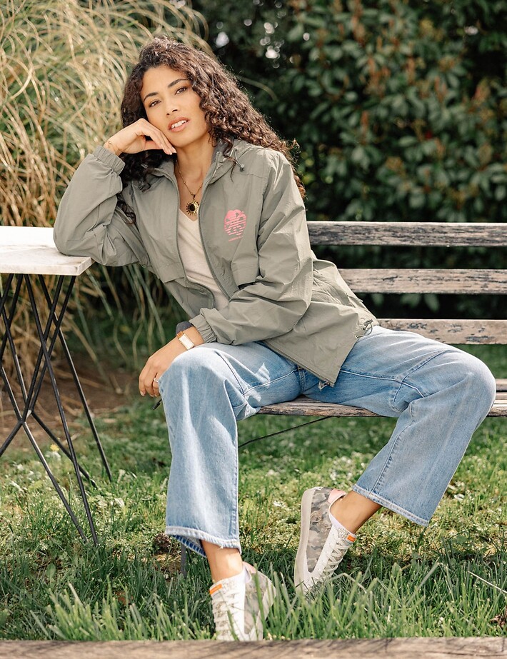 Jonsen Island Veste Mixte Windbreaker Kaki - 10