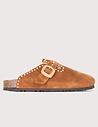 SEMERDJIAN Sabots Femme Amelia Daim Marron SS26