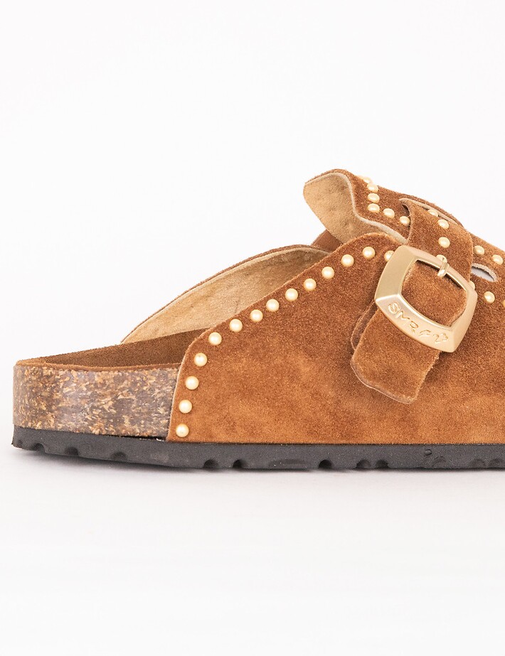 SEMERDJIAN Sabots Femme Amelia Daim Marron SS26 - 5