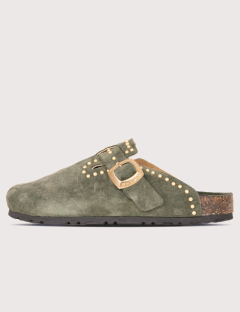 SEMERDJIAN Sabots Femme Amelia Daim Safari SS26
