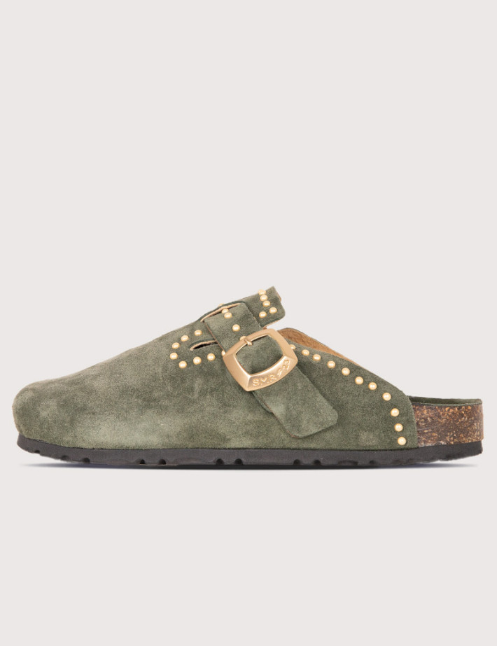 SEMERDJIAN Sabots Femme Amelia Daim Safari SS26