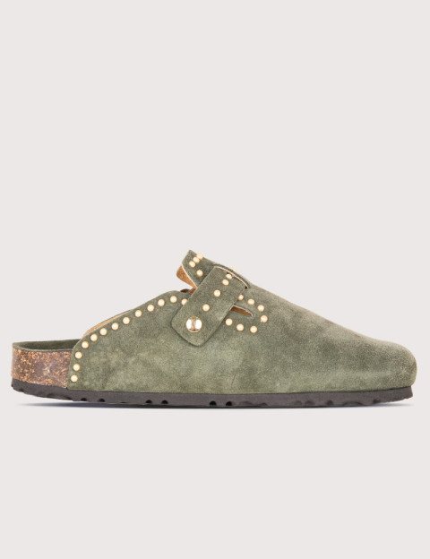 SEMERDJIAN Sabots Femme Amelia Daim Safari SS26 - 2