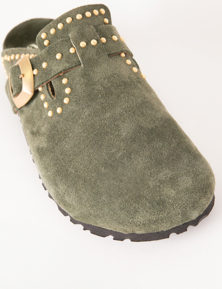 SEMERDJIAN Sabots Femme Amelia Daim Safari SS26 - 4