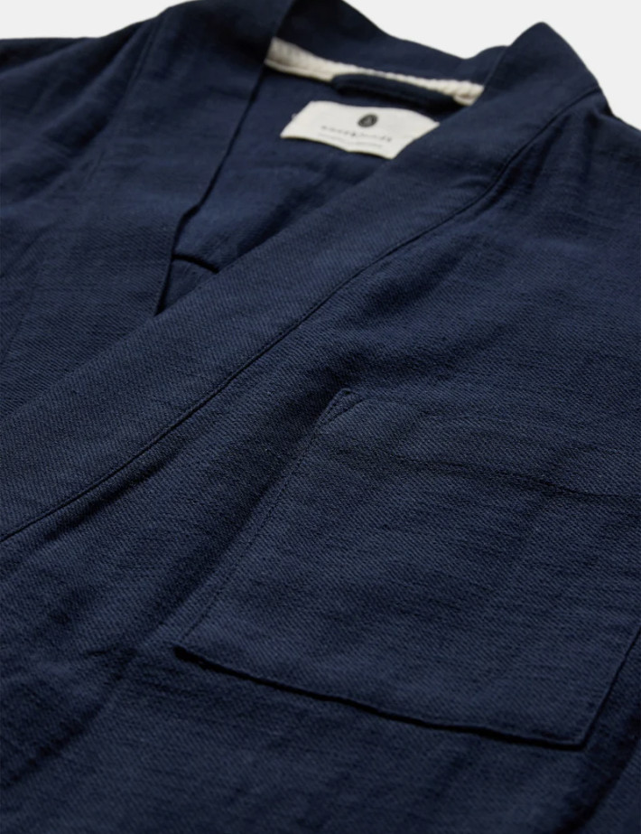 Anerkjendt Kimono Homme Bleu de Chine - 5