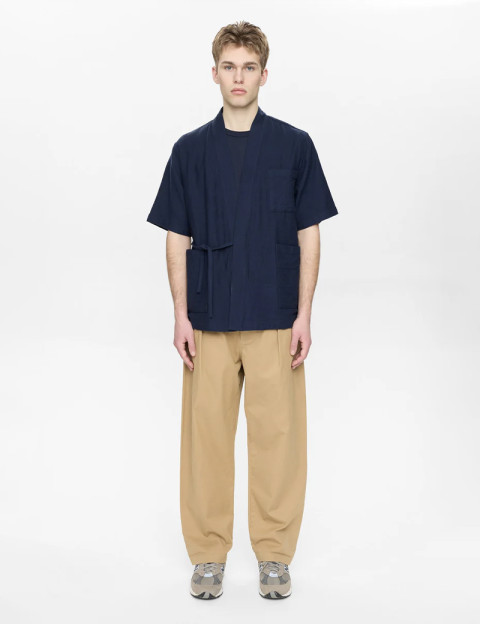 Anerkjendt Kimono Homme Bleu de Chine - 6