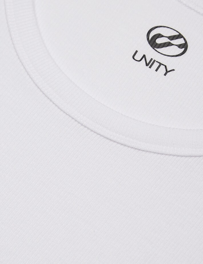 Unity Débardeur Homme Tank Blanc - 2
