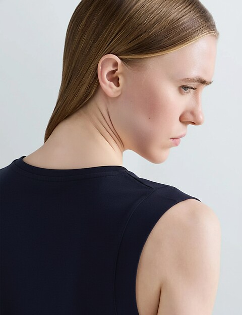 REPLAY Top Femme Slim Marine 500 - 3