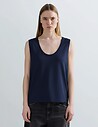 REPLAY Top Femme Slim Marine 500 - 5