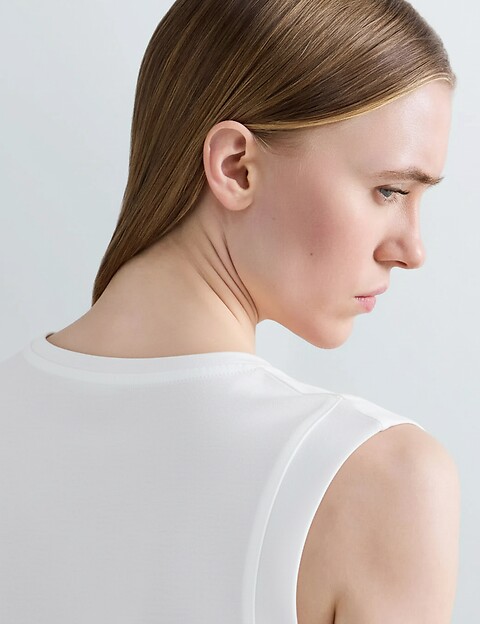 REPLAY Top Femme Slim Blanc 011 - 4