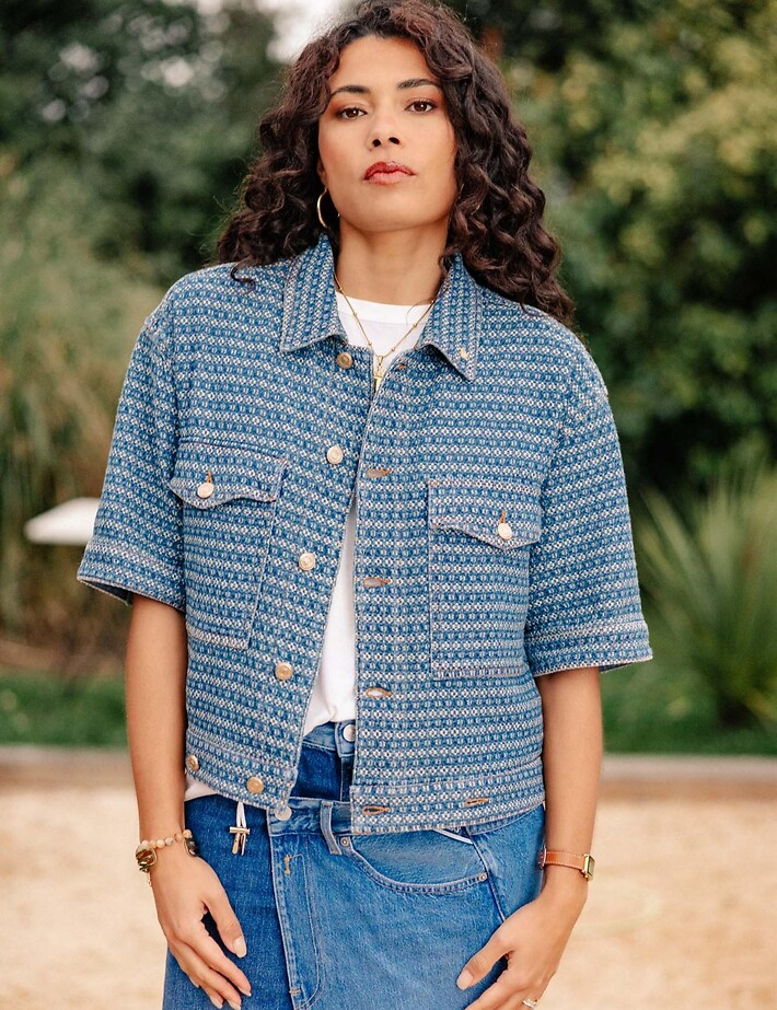 MOS MOSH Chemise en Jean Femme Ebba Bobble - 11