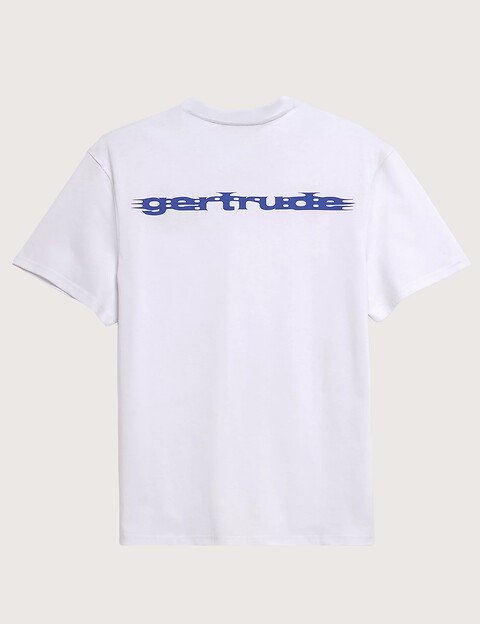 GERTRUDE T-Shirt Mixte Manches Courtes Leonce Shine Blanc - 4