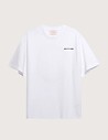 GERTRUDE T-Shirt Mixte Manches Courtes Leonce Cypher Blanc