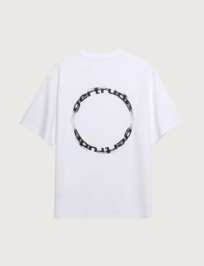 GERTRUDE T-Shirt Mixte Manches Courtes Leonce Cypher Blanc - 7
