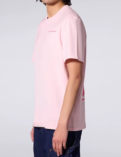 GERTRUDE T-Shirt Mixte Manches Courtes Leonce Geometry Rose - 8