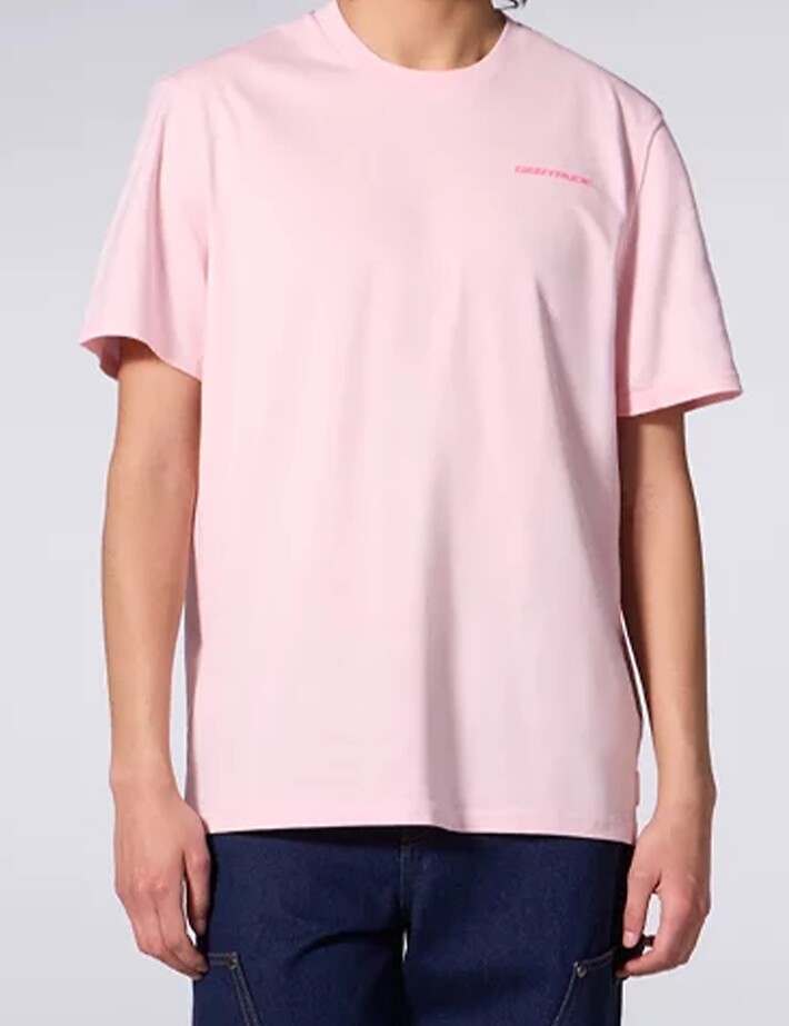 GERTRUDE T-Shirt Mixte Manches Courtes Leonce Geometry Rose - 9
