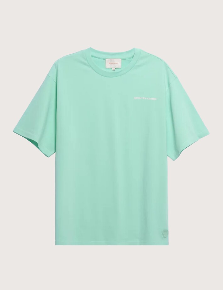 GERTRUDE T-Shirt Mixte Manches Courtes Leonce Shine Vert