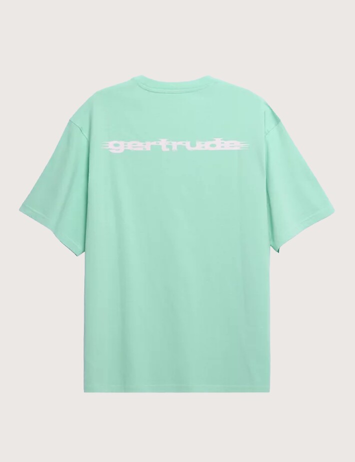 GERTRUDE T-Shirt Mixte Manches Courtes Leonce Shine Vert - 4