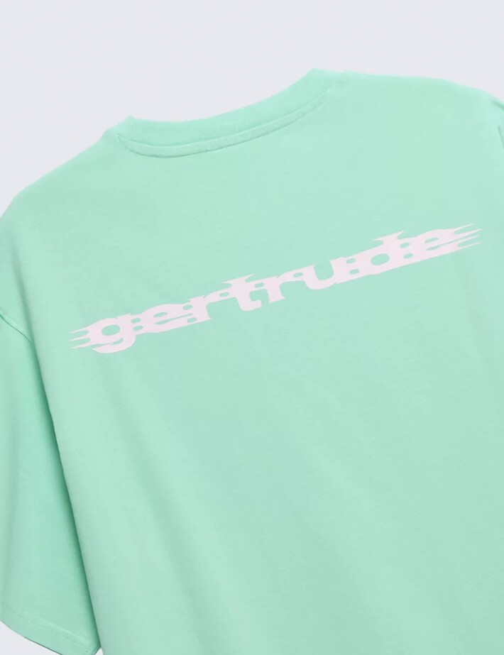 GERTRUDE T-Shirt Mixte Manches Courtes Leonce Shine Vert - 5