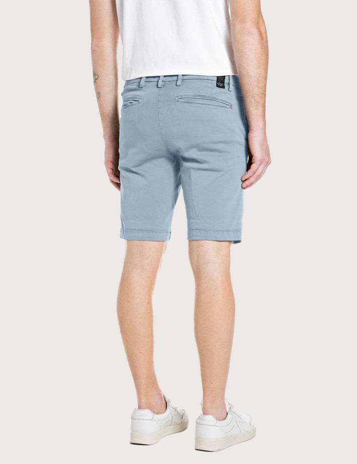 REPLAY Short Homme Benni Regular Bleu Ciel 211 - 2