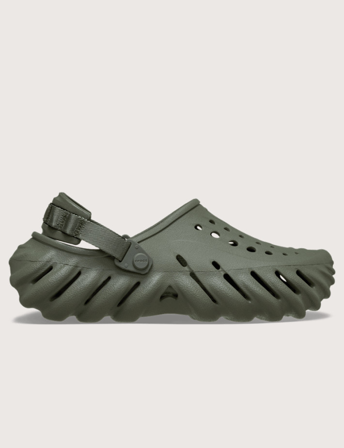 Crocs Sabots Homme Echo Clog Kaki