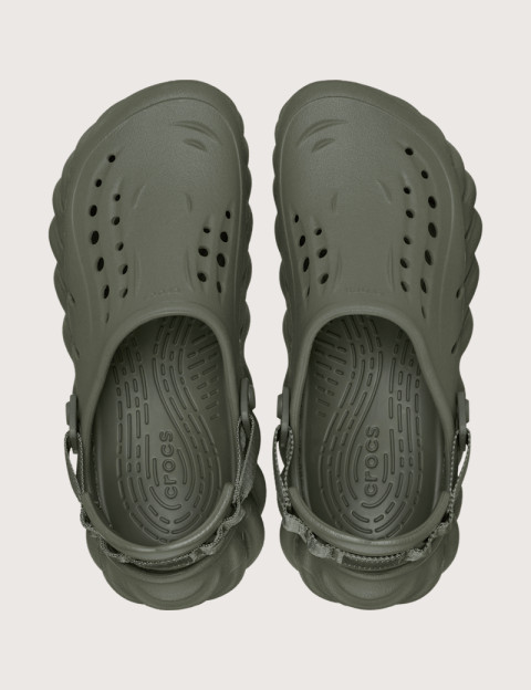Crocs Sabots Homme Echo Clog Kaki - 3
