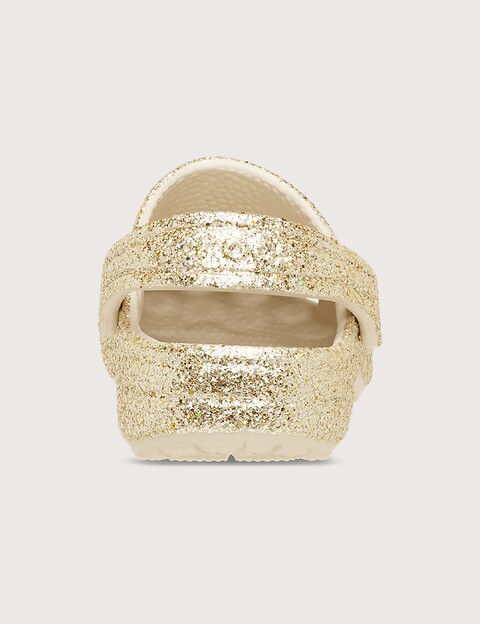 Crocs Sabots Classic Chunky Glitter Doré - 6