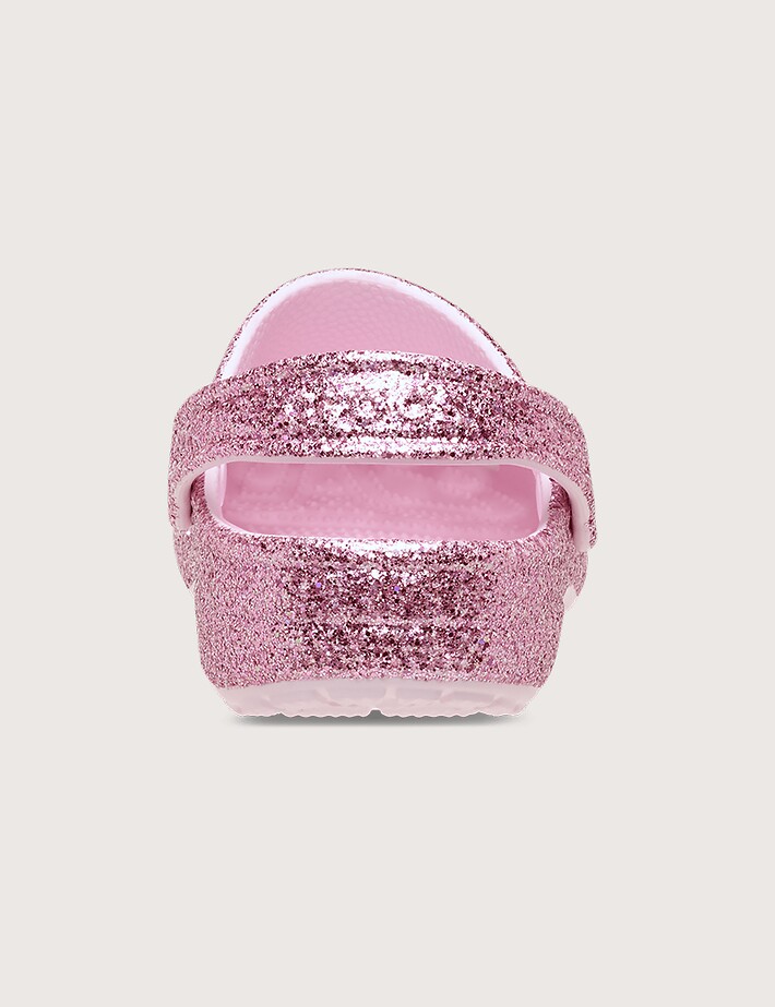 Crocs Sabots Classic Chunky Glitter Rose - 6