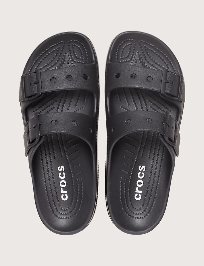 Crocs Sandales Homme Double Bride Noir - 3