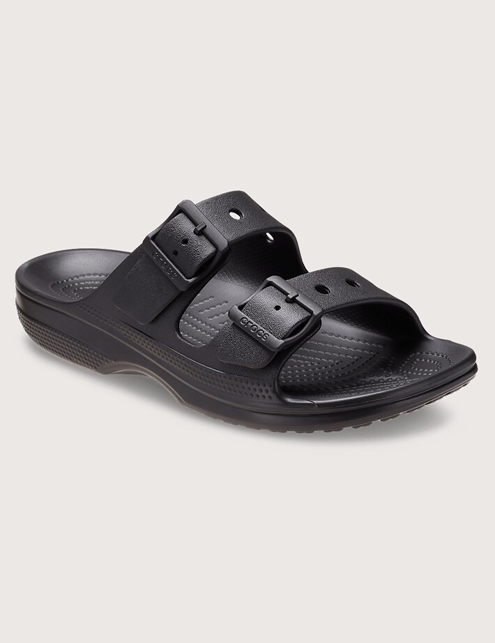 Crocs Sandales Homme Double Bride Noir - 5