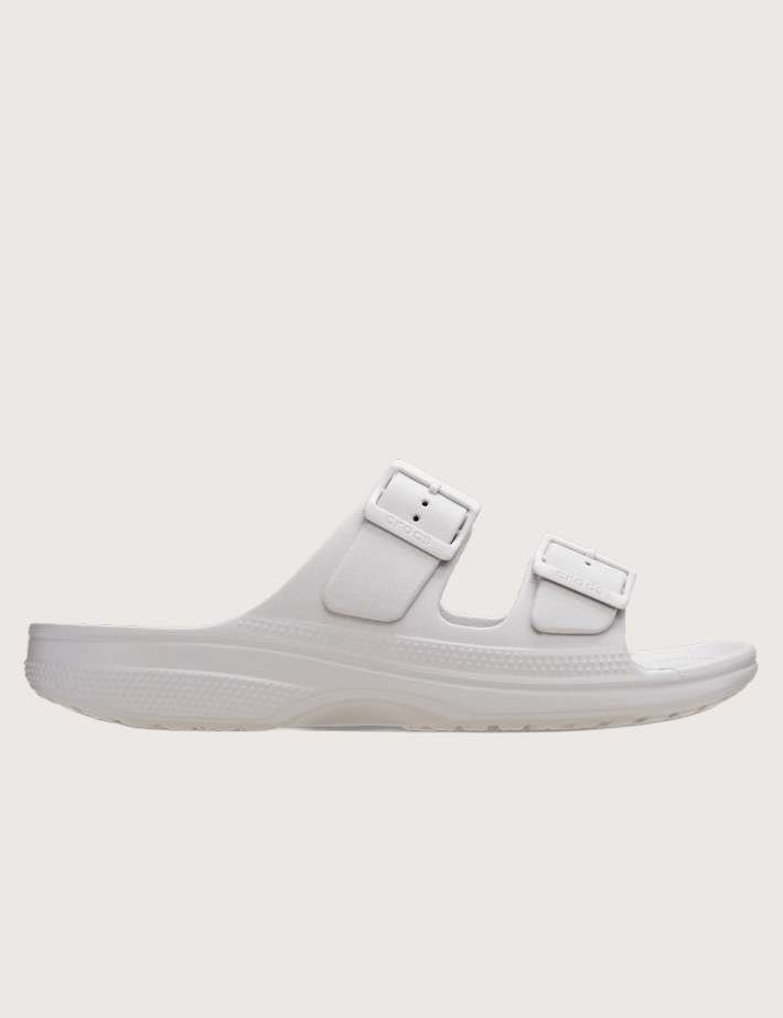 Crocs Sandales Homme Double Bride Gris