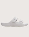 Crocs Sandales Homme Double Bride Gris