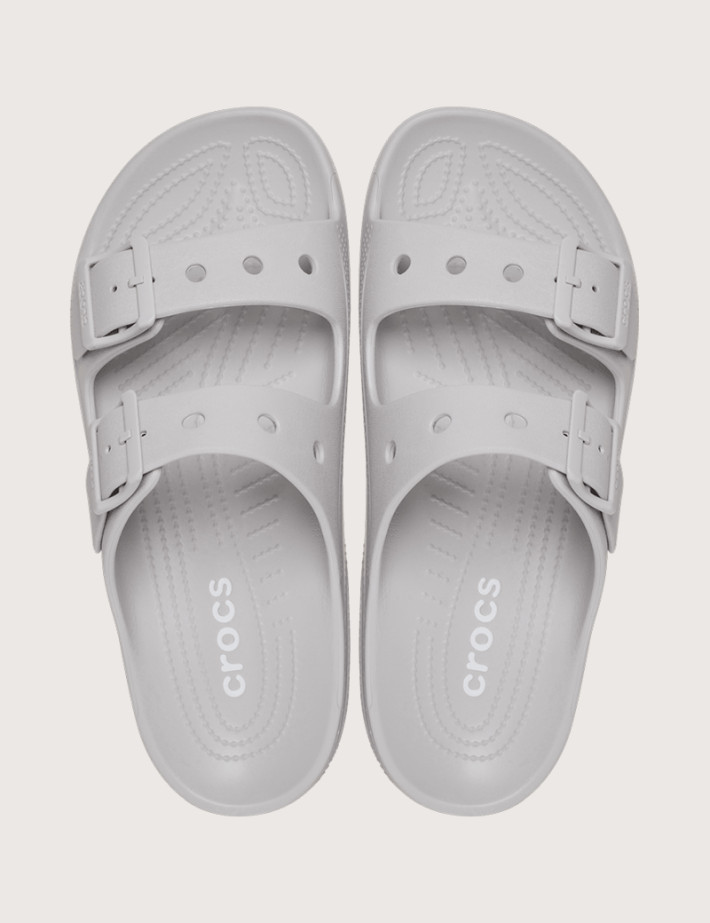 Crocs Sandales Homme Double Bride Gris - 3