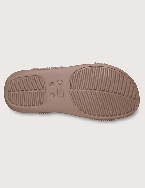 Crocs Sandales Femme Gems Strappy Beige - 5