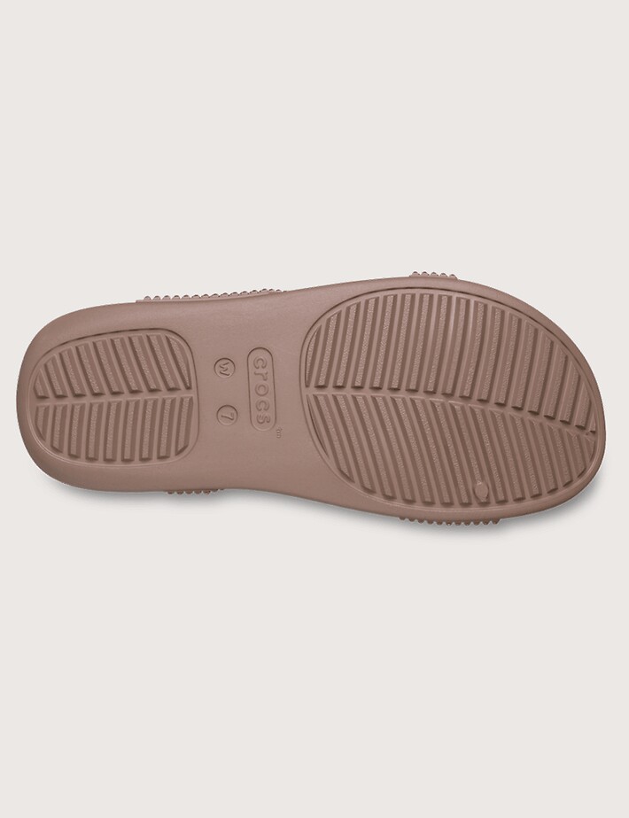 Crocs Sandales Femme Gems Strappy Beige - 5