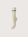 PIECES Chaussettes Lurex Nolia Beige