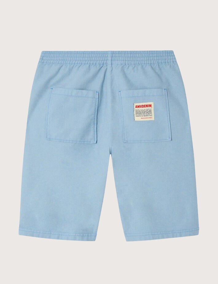American Vintage Short Jogging Pusway Homme Ciel Vintage - 2