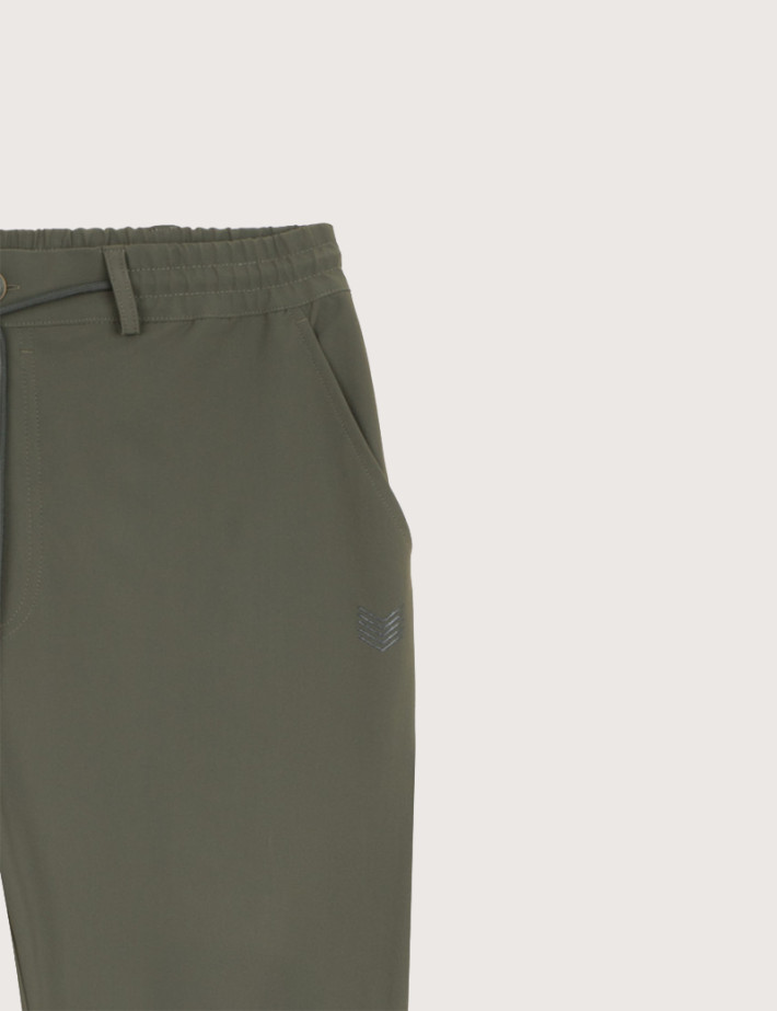 HBT Basics Revo-Class | Chris Pantalon Kaki Homme - 3