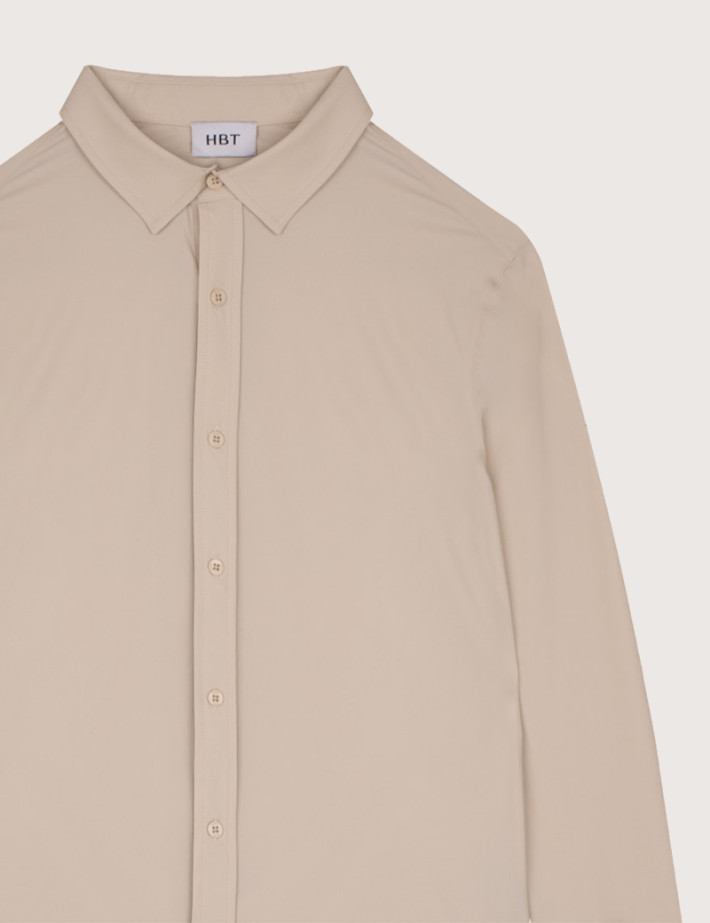 HBT Chemise Homme Lord Beige - 2
