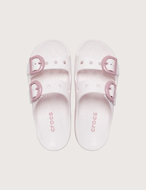 Crocs Sandales Femme Double Bride Rose - 4